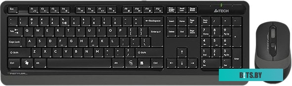 Комплект (клавиатура + мышь) A4Tech Fstyler FG1010 (черный/серый)