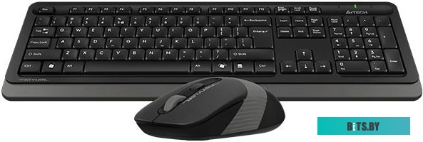 Комплект (клавиатура + мышь) A4Tech Fstyler FG1010 (черный/серый)