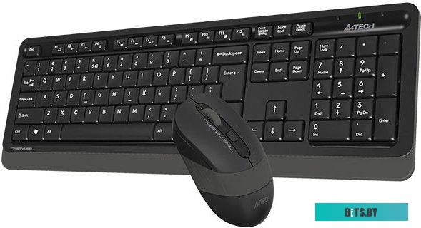 Комплект (клавиатура + мышь) A4Tech Fstyler FG1010 (черный/серый)