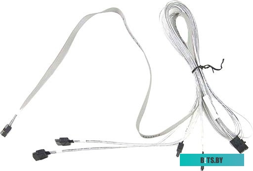 Кабель Supermicro CBL-SAST-0556 HDmSAS (SFF-8643)-- > 4xSATA 0.8ì