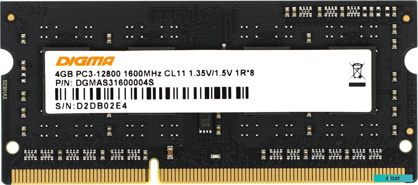Оперативная память Digma DGMAS31600004S 1892906