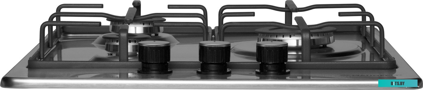 КА-00014986 Газовая варочная поверхность Maunfeld EGHS.43.3STS-ES нержавеющая сталь