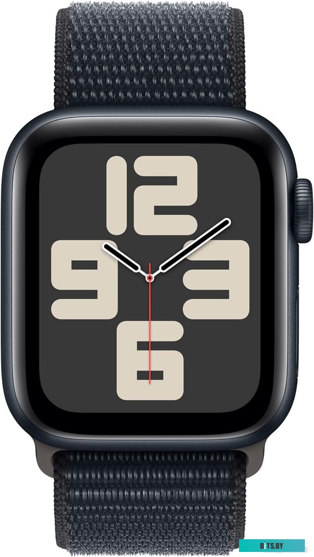 Умные часы Apple Watch SE 2 40 мм (алюминиевый корпус, темная ночь/темная ночь, нейлоновый ремешок)