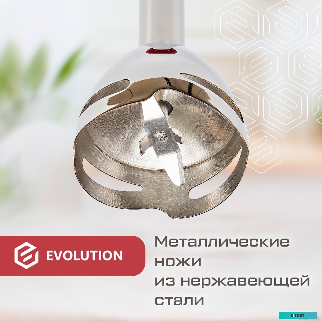 HBS-0641 Погружной блендер 4 в 1 Evolution HBS-0641 RED