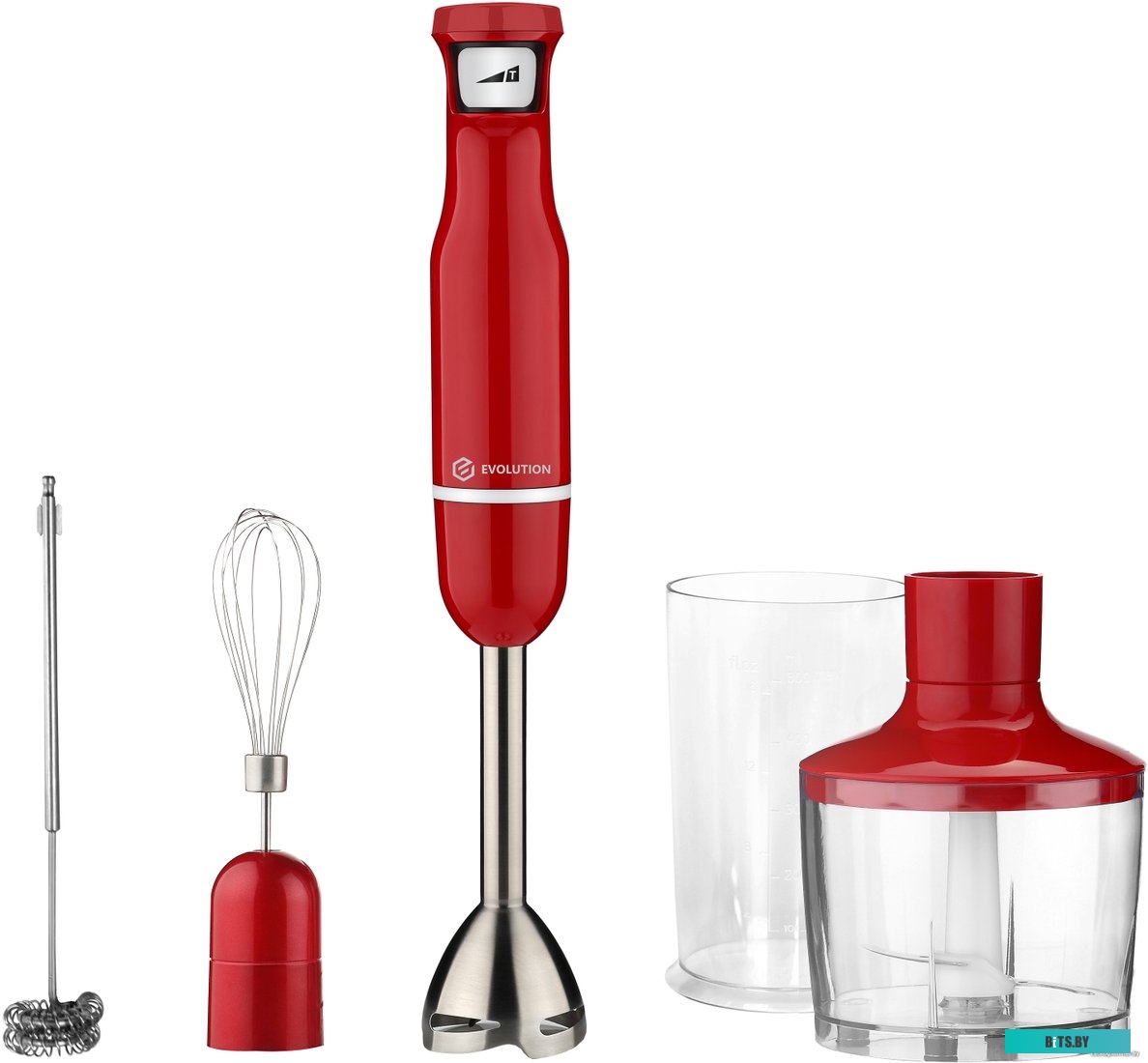 HBS-0641 Погружной блендер 4 в 1 Evolution HBS-0641 RED
