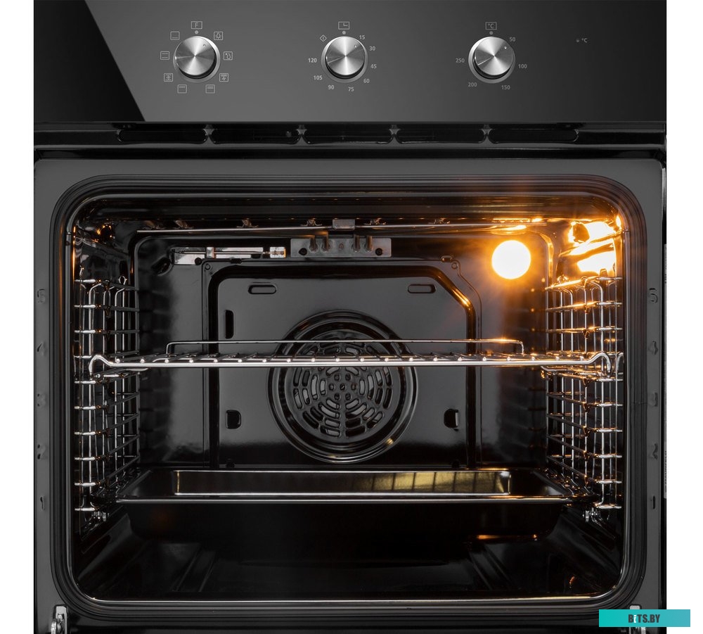 КА-00016924 Духовой шкаф MAUNFELD MEOC708PB,  черный