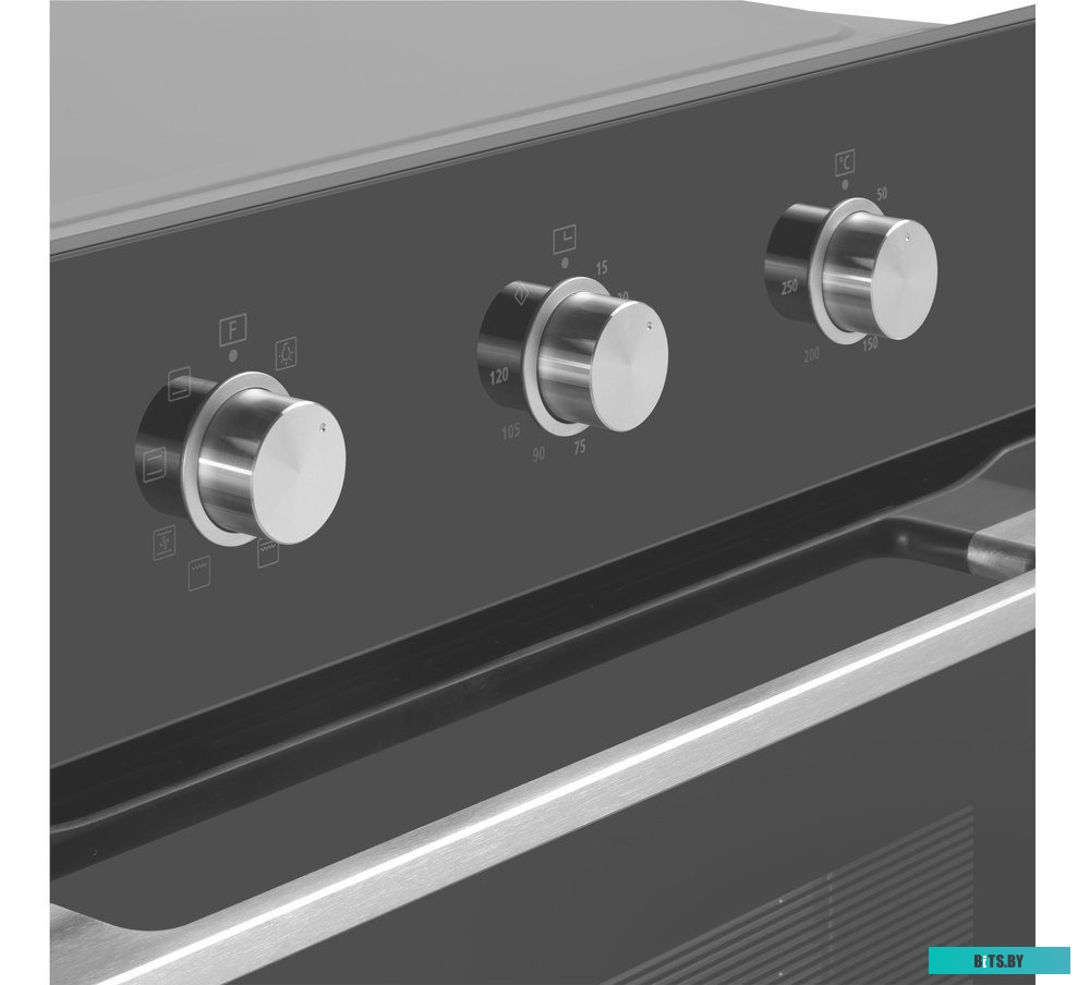 КА-00016924 Духовой шкаф MAUNFELD MEOC708PB,  черный