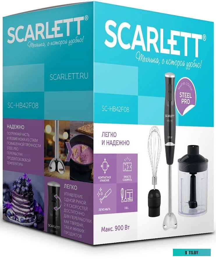 SC-HB42F08 Блендер SC-HB42F08 BLACK SCARLETT