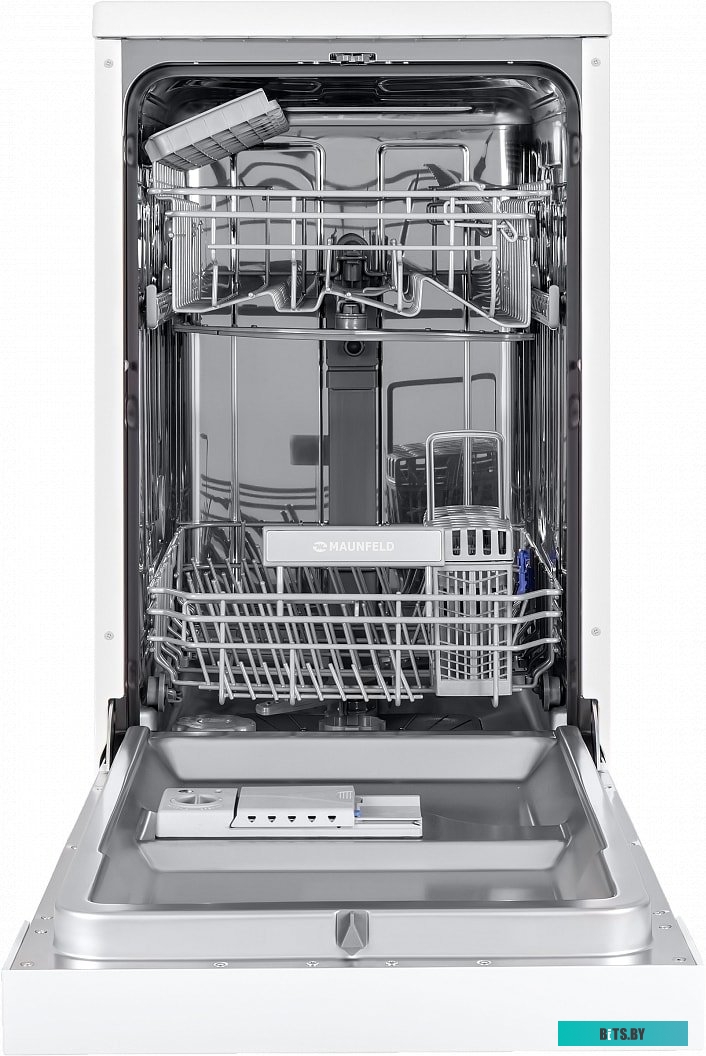 УТ000010682 Посудомоечная машина MAUNFELD MWF08S,  узкая, напольная, 44.8см, загрузка 9 комплектов, белая [ут000010682]