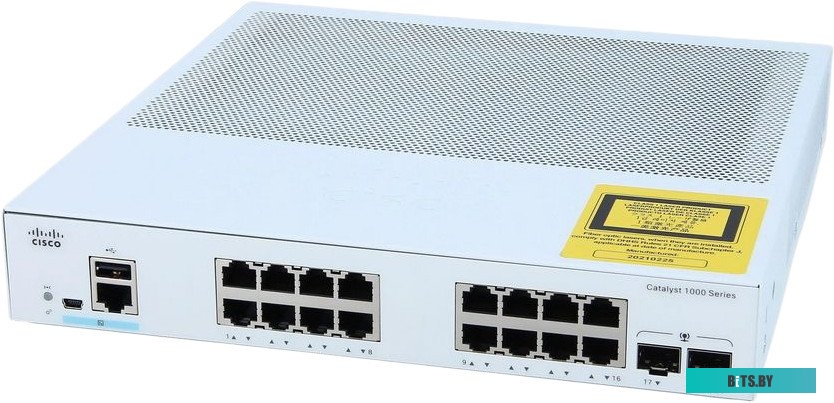 Коммутатор CISCO C1000-16T-2G-L