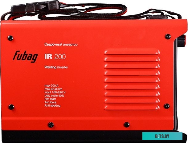 41776 Сварочный аппарат FUBAG IR 200,  инвертор [41776]