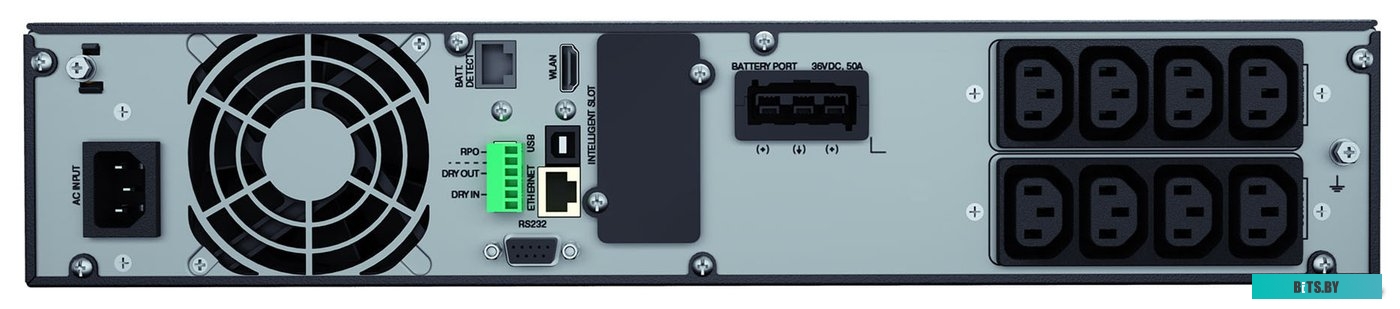 Источник бесперебойного питания (ИБП) Ippon Innova RT II 1000 <1398359>