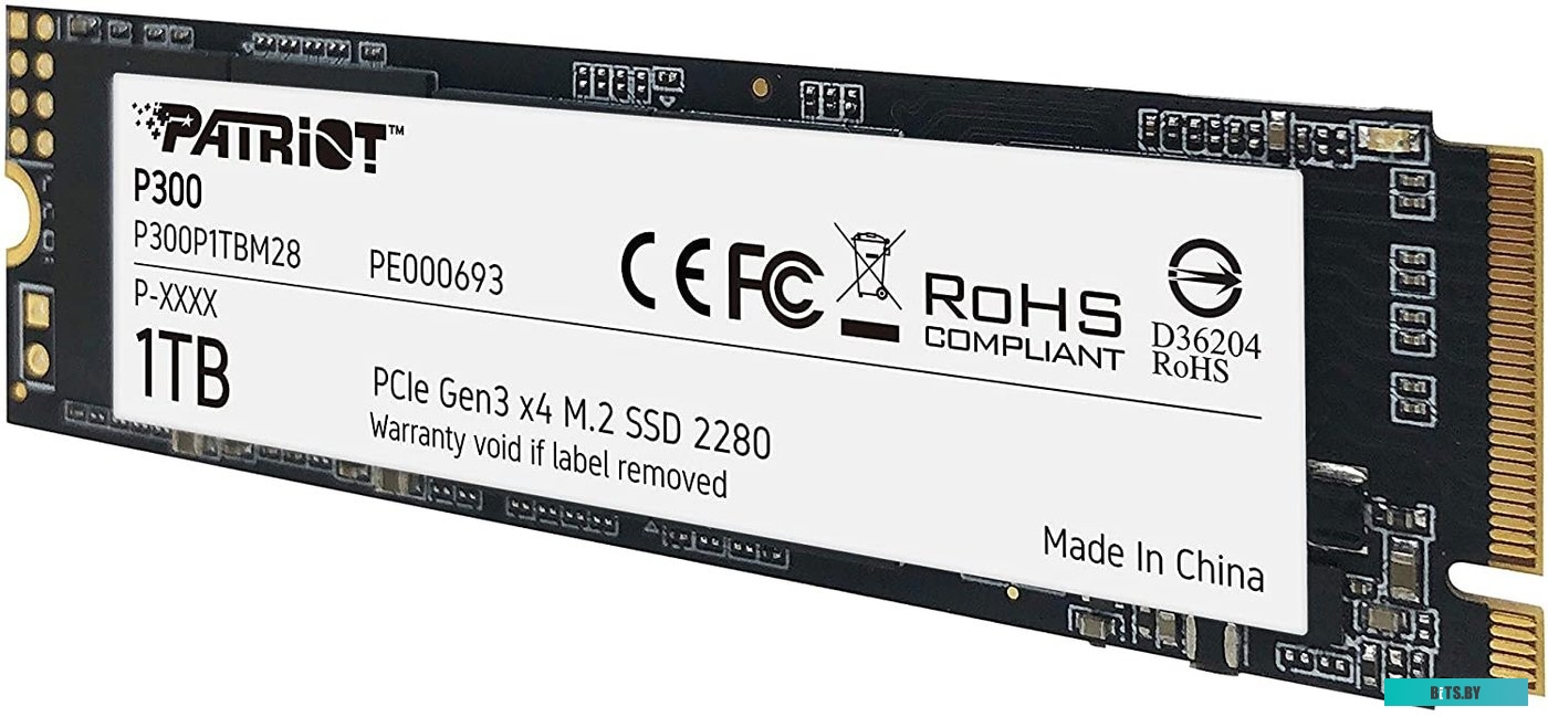 SSD Накопитель Patriot P300 1TB P300P1TBM28