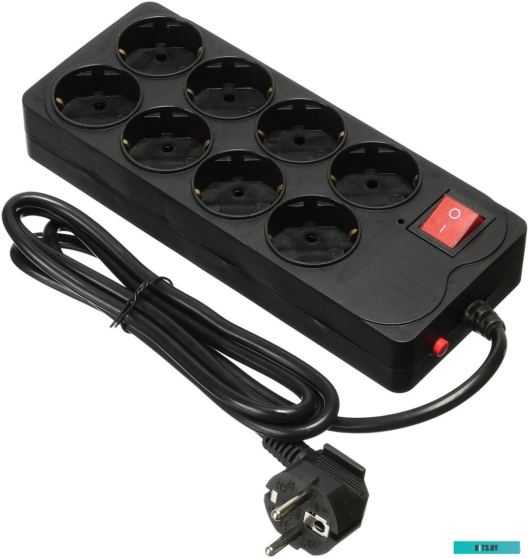 Сетевой фильтр (удлинитель) Buro 800SH-1.8-B