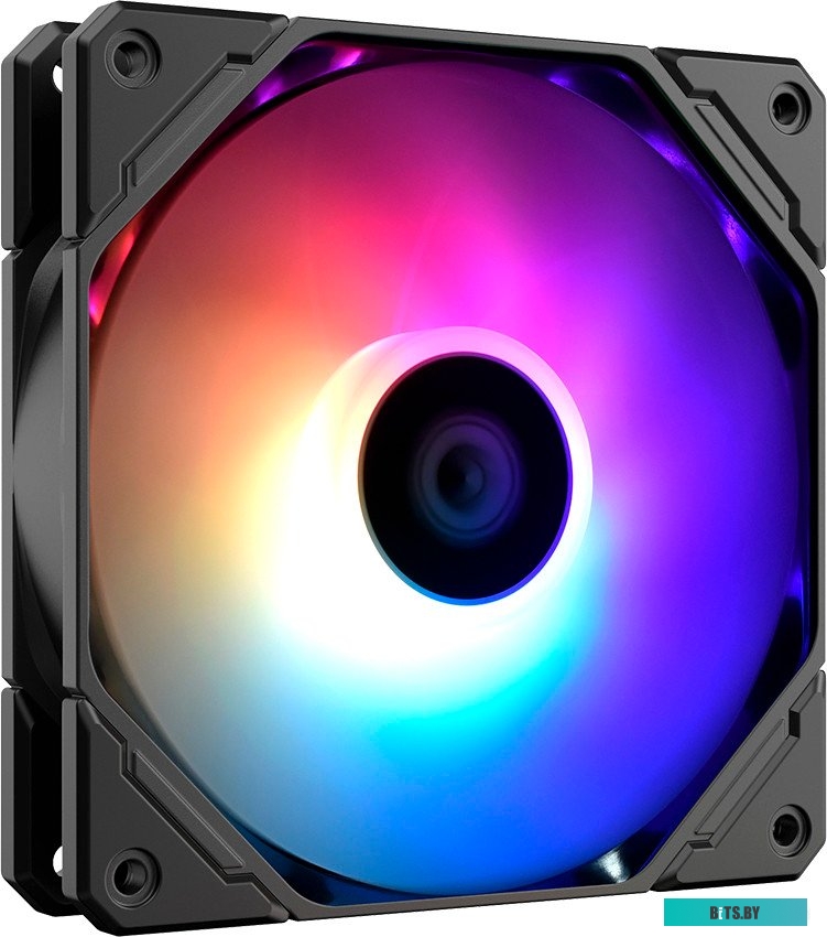 TF-12025-PRO-ARGB PWM Вентилятор 120mm ID-Cooling TF-12025-PRO-ARGB (PWM, Low Noise, резиновые углы, ARGB подсветка, 700-1800об/мин)