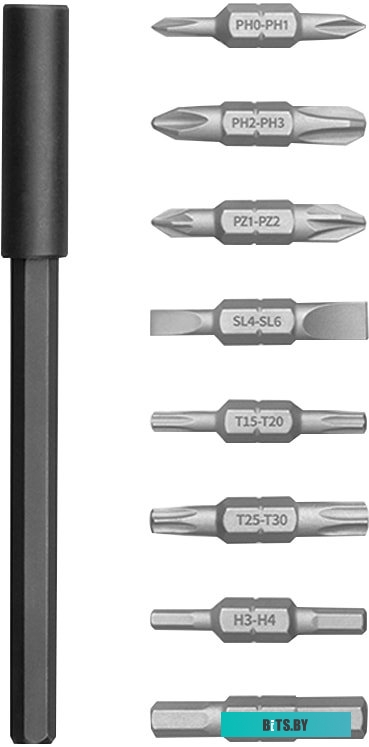 Набор отвертка с битами Xiaomi Mi Ratchet (10 предметов)