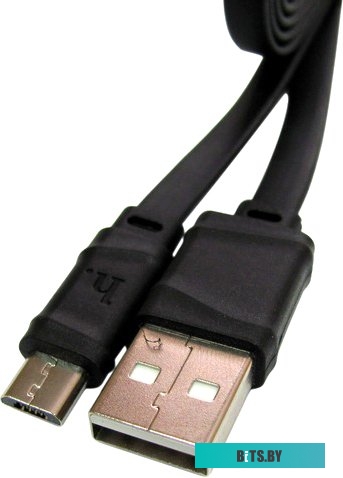 Кабель Hoco X5 Bamboo USB-microUSB (черный)