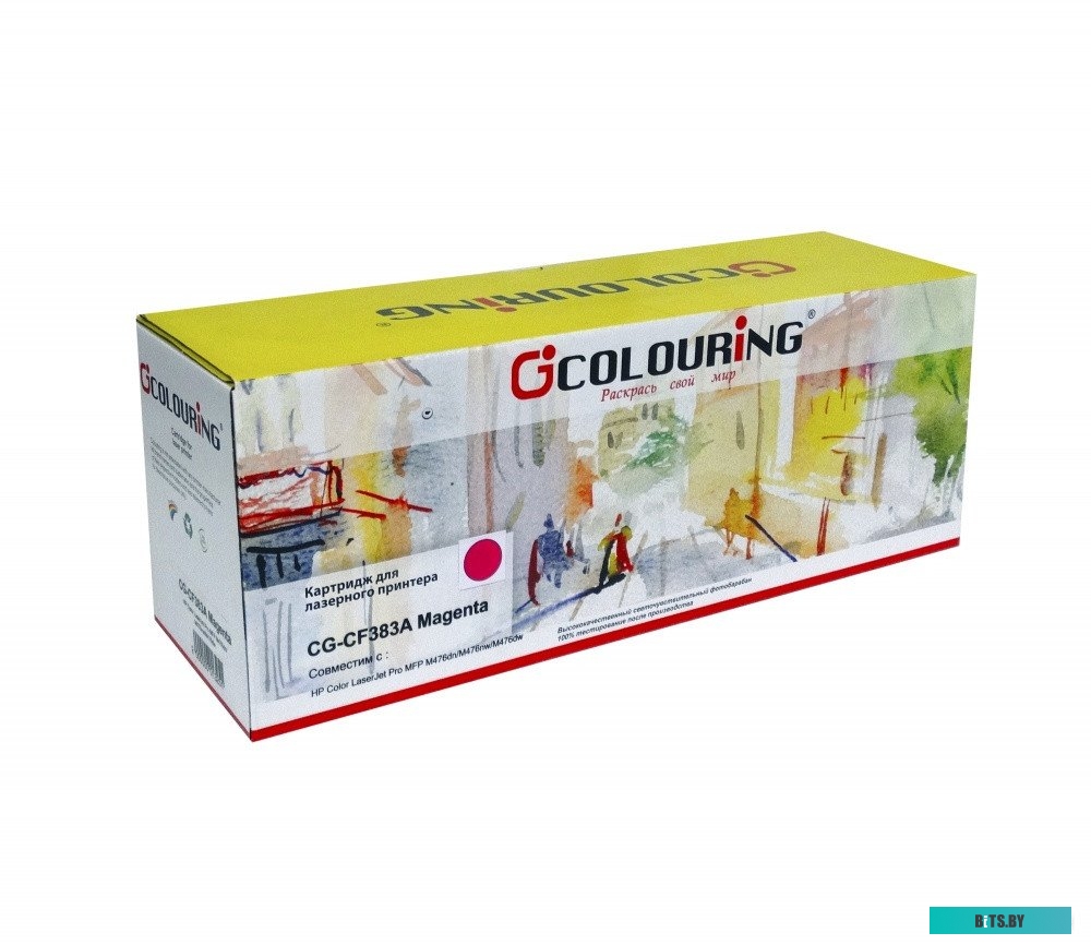 Тонер-картридж CG CF383A-M Colouring CG-CF383A.