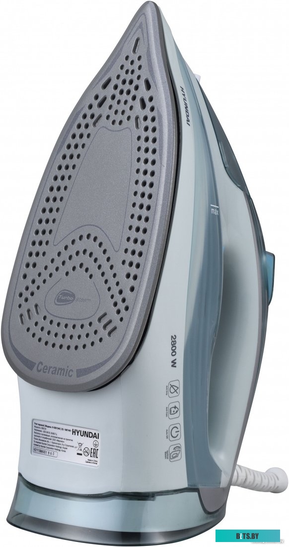 H-SI01340 Утюг Hyundai H-SI01340 2800Вт голубой/белый