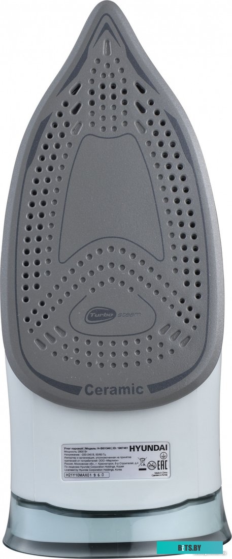 H-SI01340 Утюг Hyundai H-SI01340 2800Вт голубой/белый