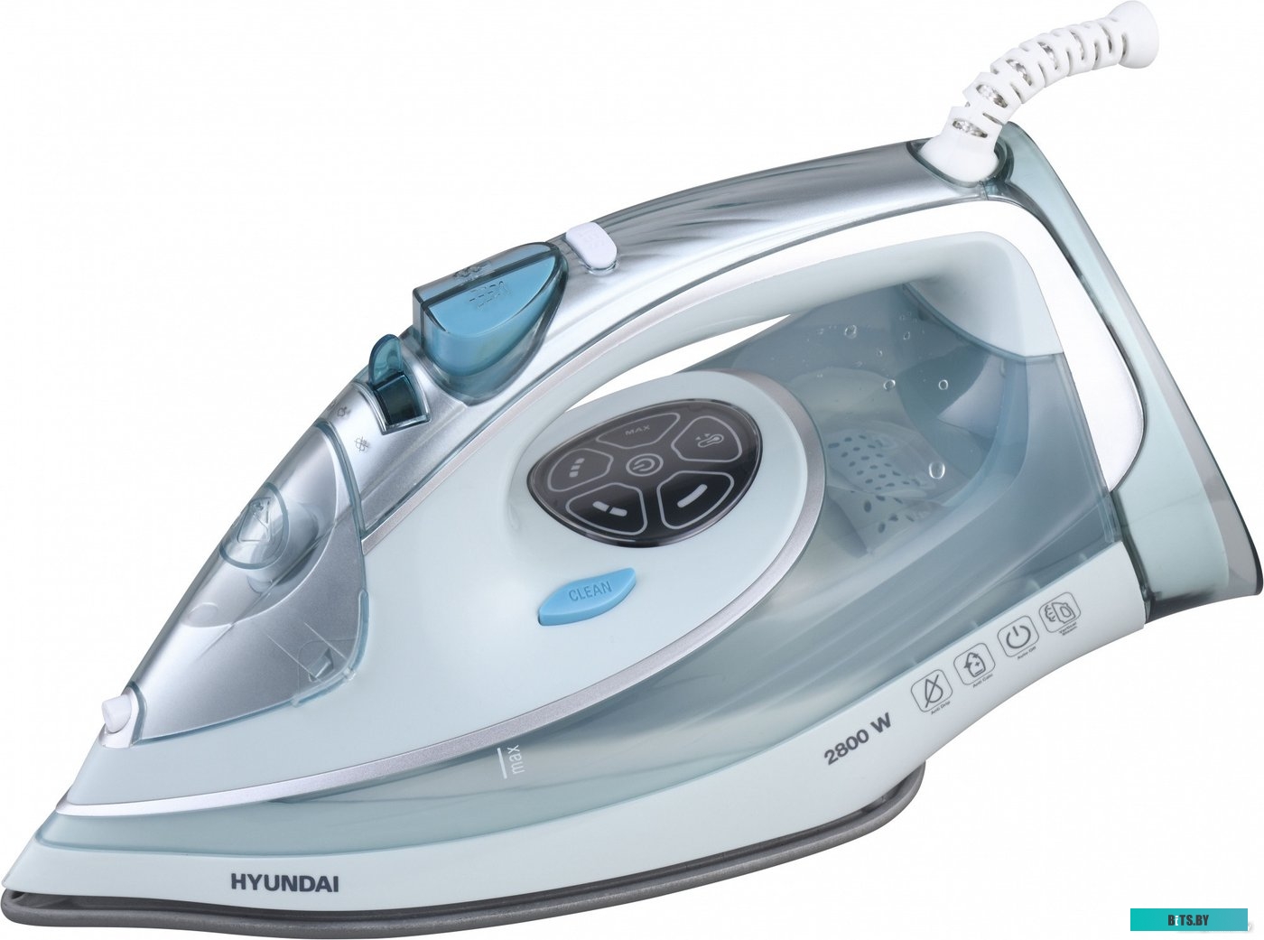 H-SI01340 Утюг Hyundai H-SI01340 2800Вт голубой/белый