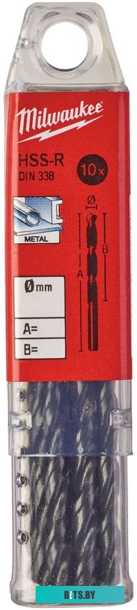 4932363464 Набор оснастки Milwaukee 4932363464 (10 предметов)