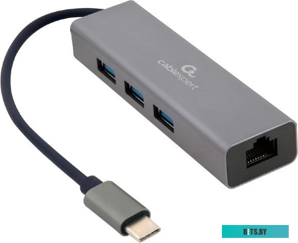 USB-хаб Cablexpert A-CMU3-LAN-01