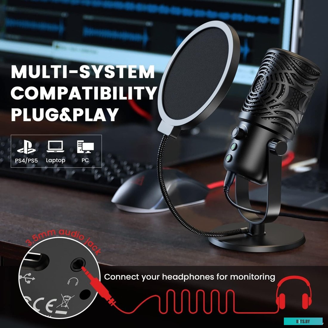 Микрофон OneOdio FM1