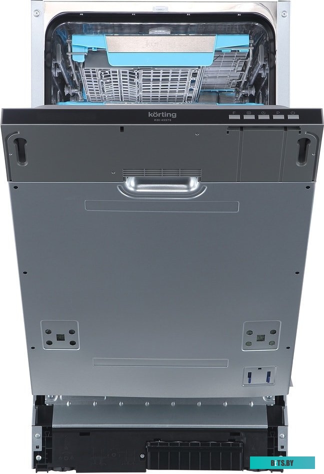 KDI 45575 Встраиваемая посудомоечная машина/ Полновстр., 45 см, 10 компл., третья корзина для столовых приборов,  А++/A/A, Электронное управление, циф