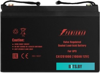 Аккумулятор для ИБП Powerman CA121000/UPS (12В/100 А·ч)