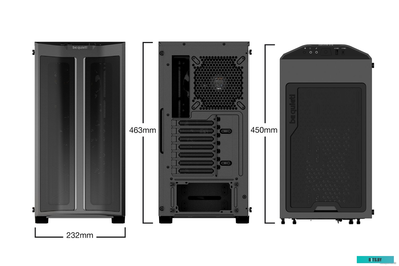 Корпус be quiet! Pure Base 500 FX BGW43