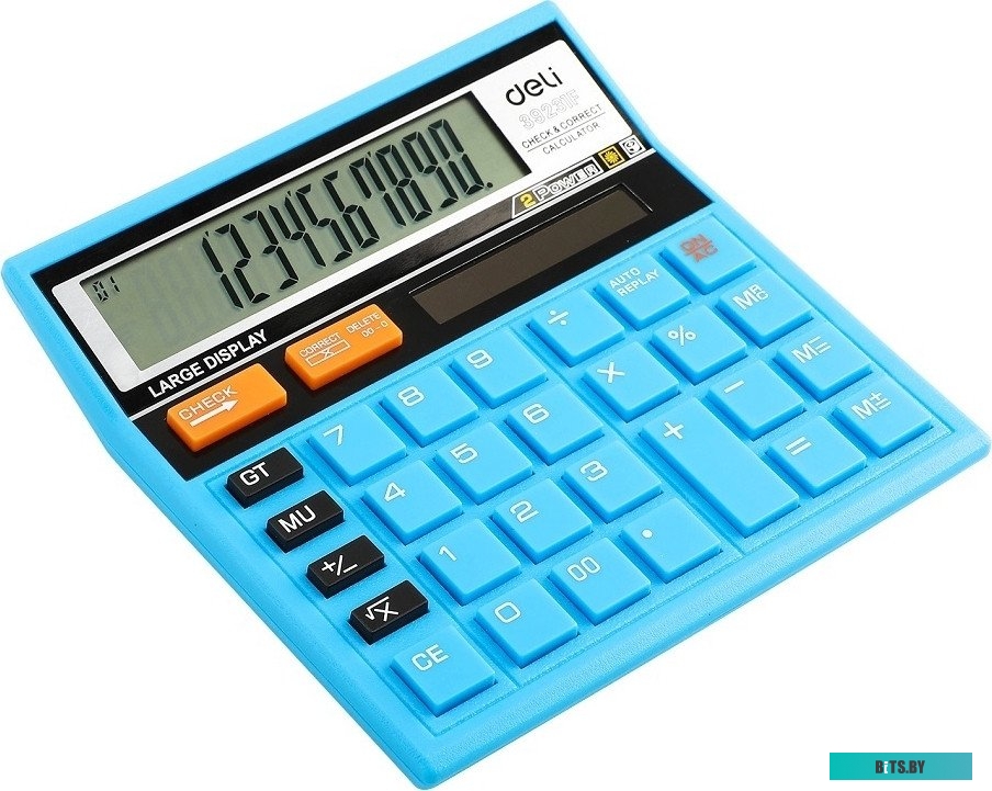 39231FBLUE Калькулятор Deli Rio / 39231FBLUE (голубой)