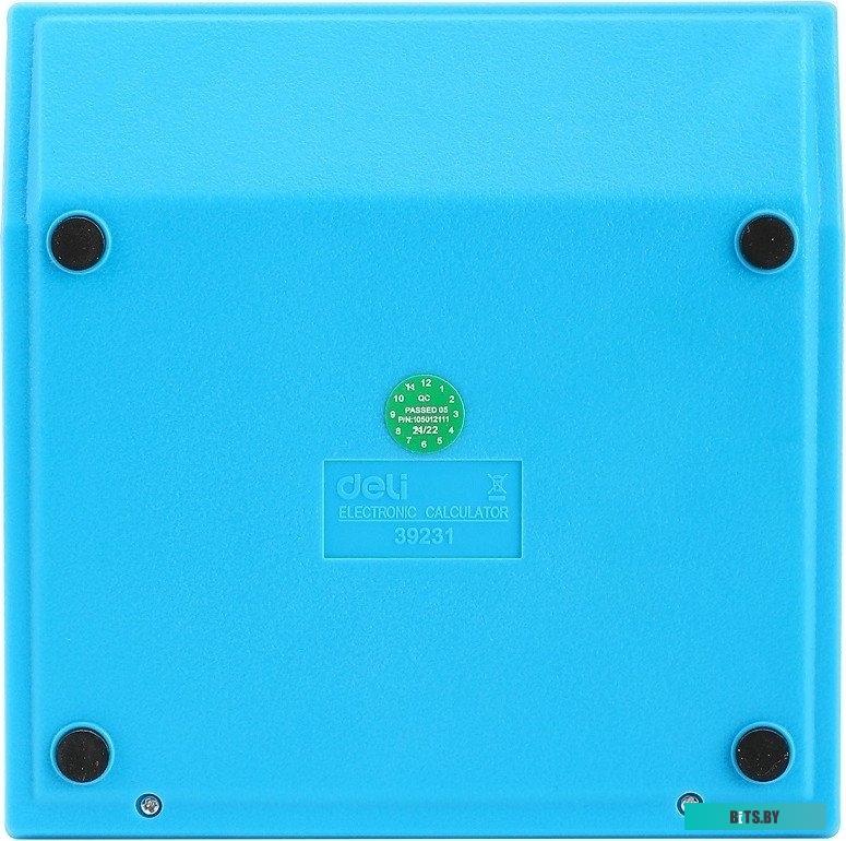 39231FBLUE Калькулятор Deli Rio / 39231FBLUE (голубой)