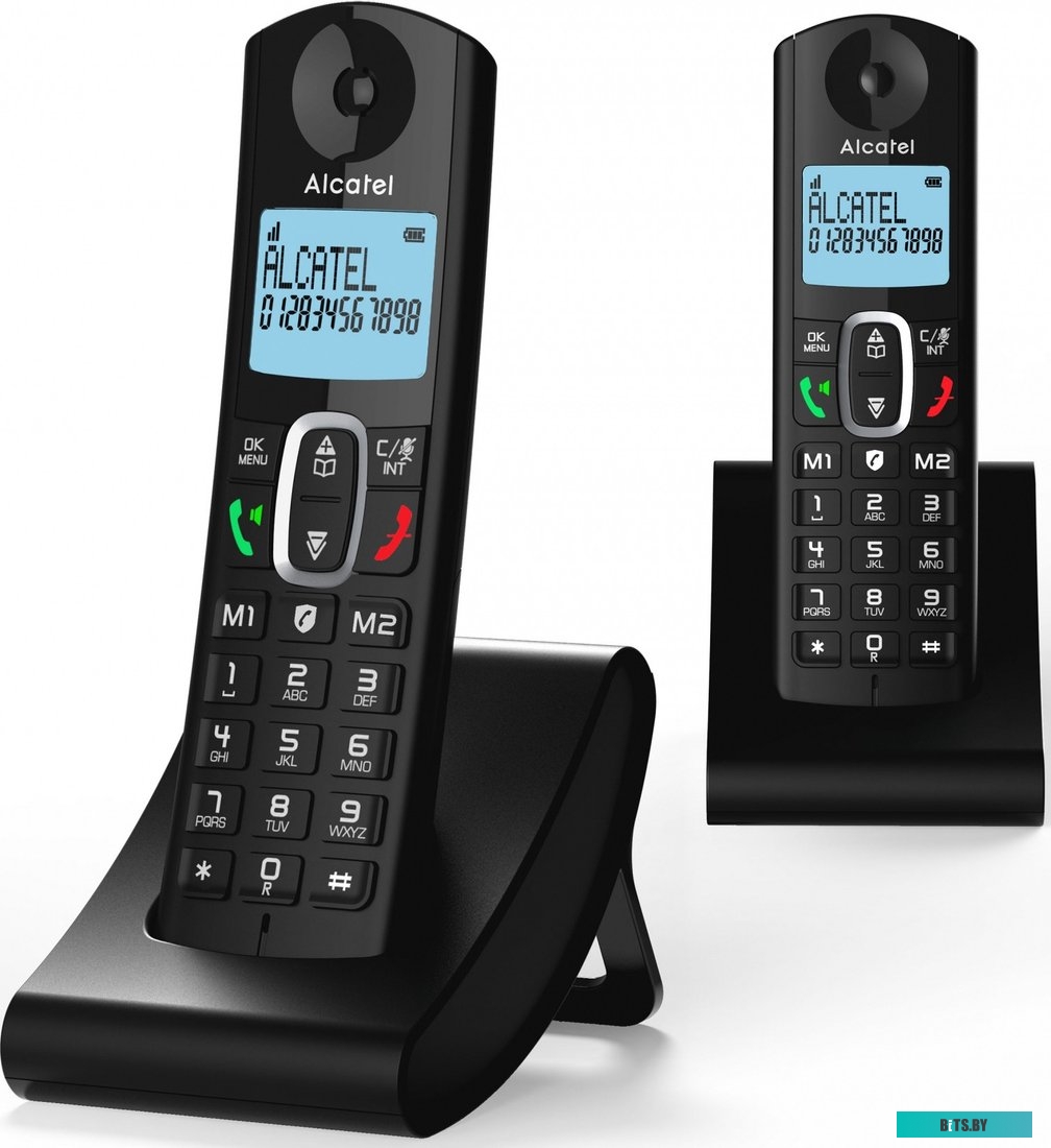 Радиотелефон Alcatel F685 RU, черный ATLB1427707