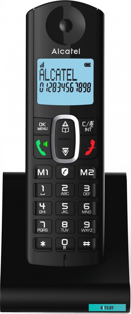 Радиотелефон Alcatel F685 RU, черный ATLB1427707