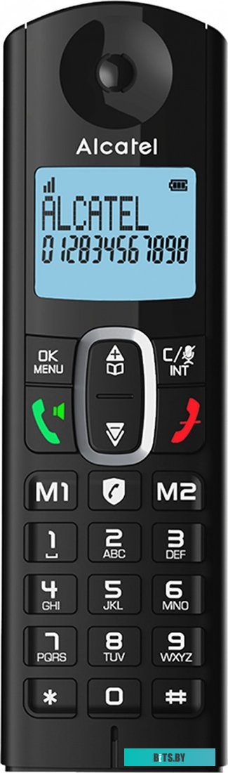 Радиотелефон Alcatel F685 RU, черный ATLB1427707