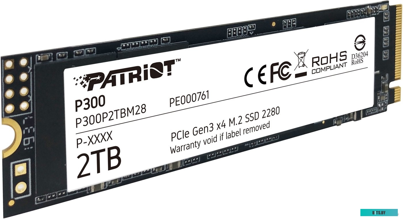 SSD Накопитель Patriot P300 2TB P300P2TBM28