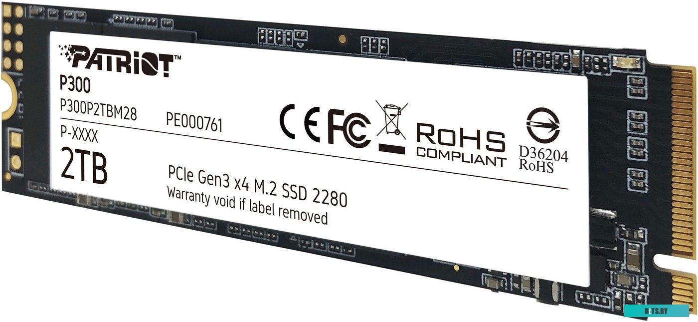SSD Накопитель Patriot P300 2TB P300P2TBM28