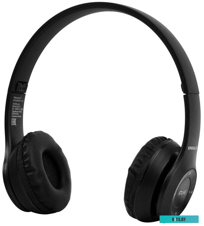 Наушники накладные беспроводные ERGOLUX ELX-BTHP01-C02