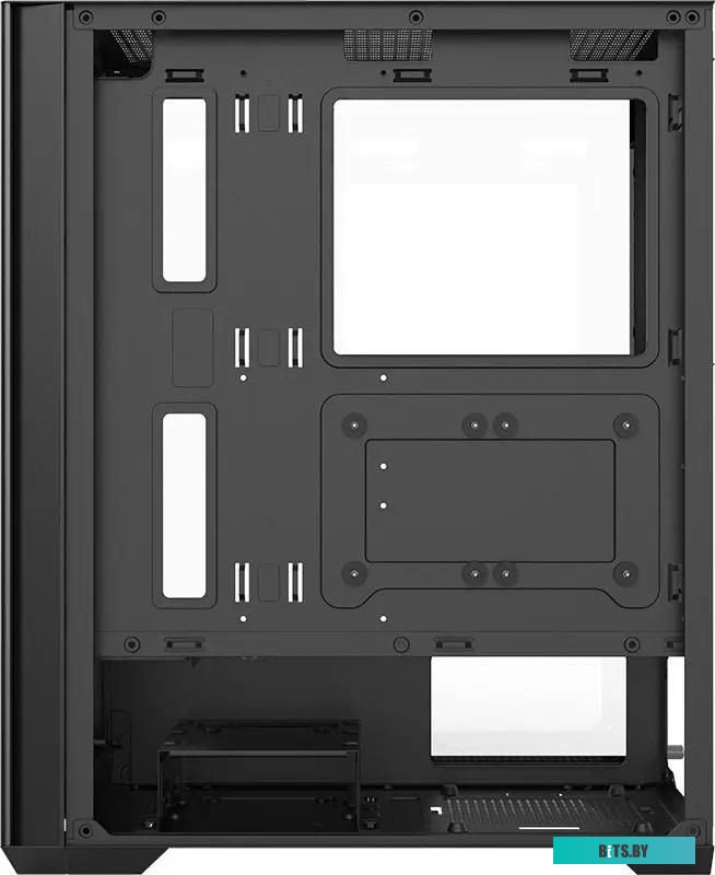Корпус ATX Formula Air Power G5 DUO, Midi-Tower, без БП, черный
