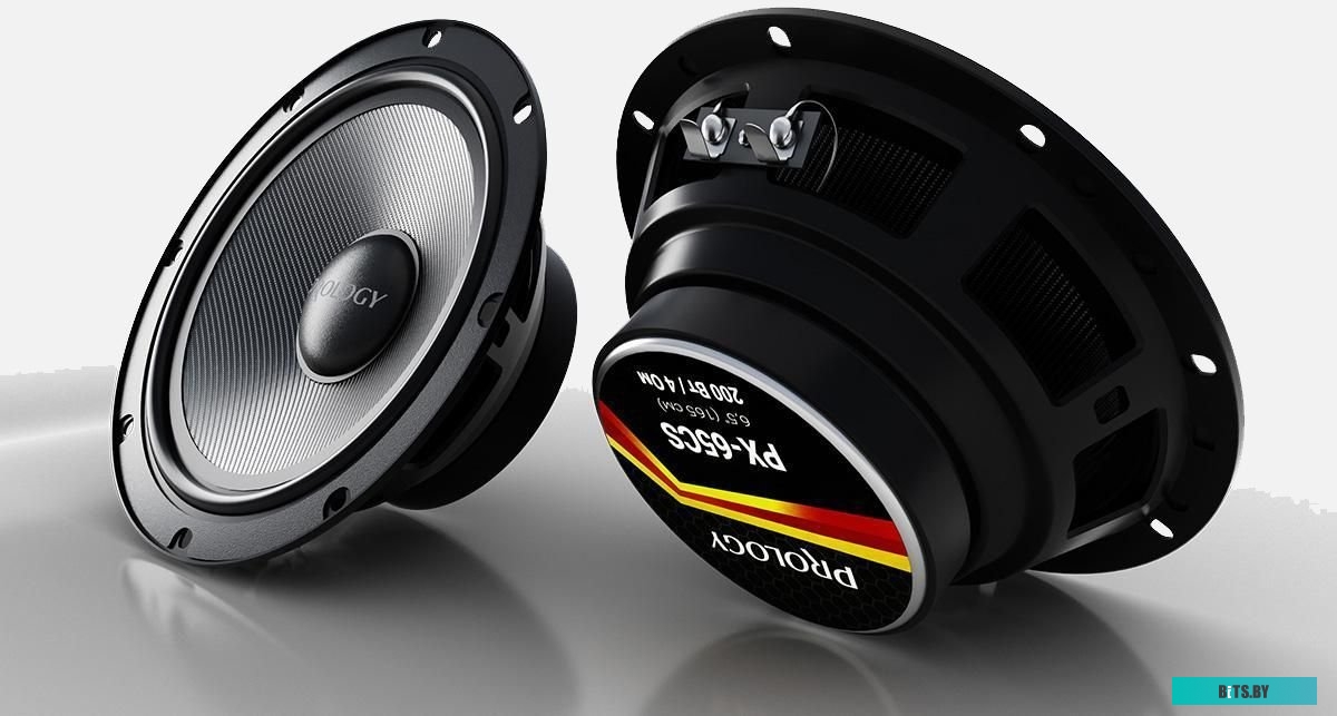 PRCX65CS Колонки автомобильные Prology CX-65CS 180Вт 90дБ 4Ом 16см (6.5дюйм) (ком.:2кол.) компонентные двухполосные
