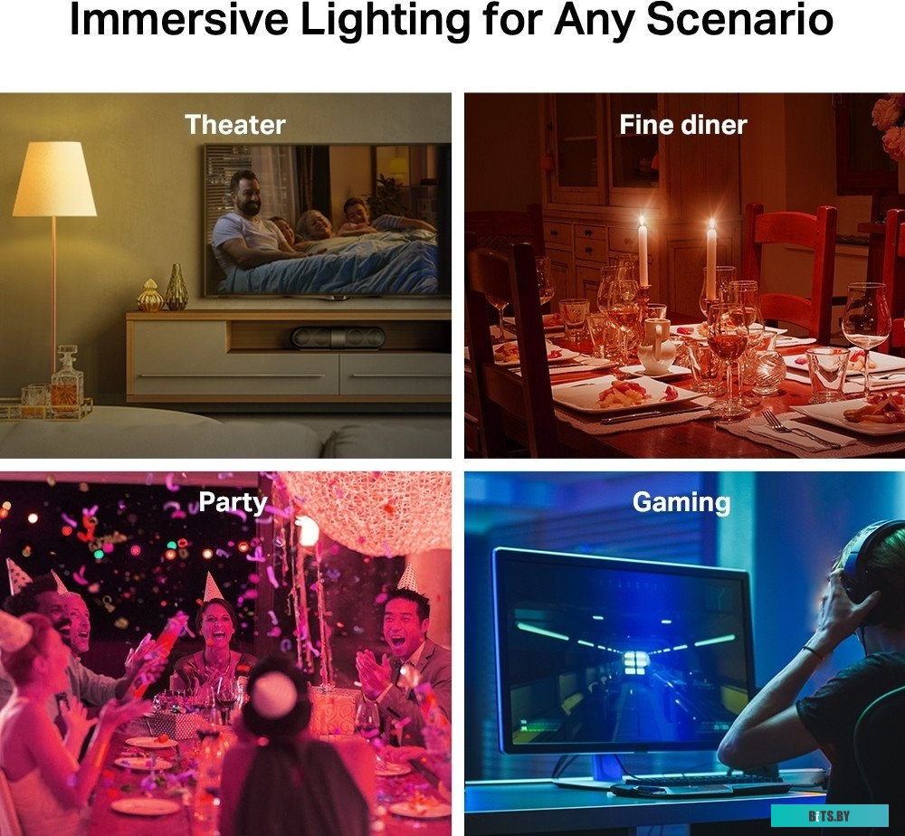 TAPO L510E(2-PACK) Умная лампа TP-Link Tapo L510E (2pack) E27 8.7Вт 806lm Wi-Fi (упак.:2шт) (TAPO L510E(2-PACK))