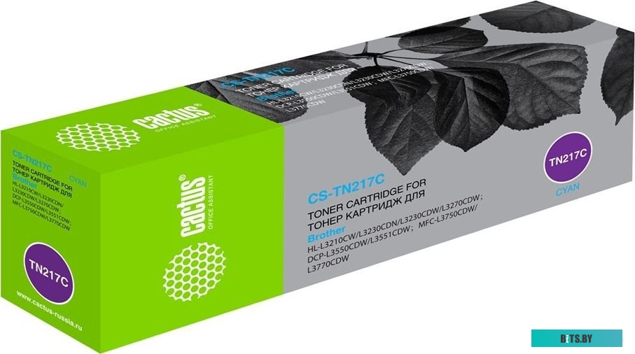Картридж лазерный Cactus CS-TN217C TN-217C.