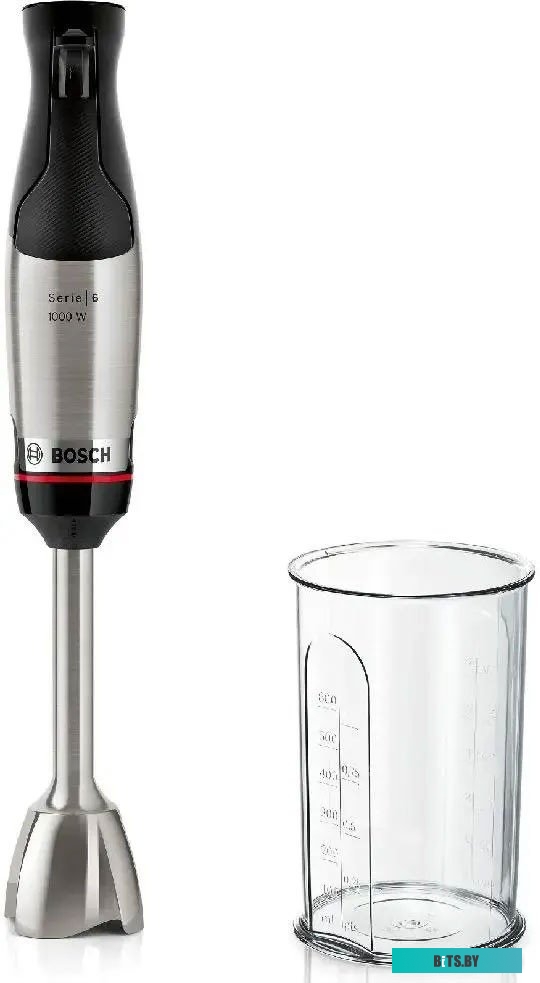 MSM6M610 Блендер погружной Bosch MSM6M610 1000Вт нержавеющая сталь/черный