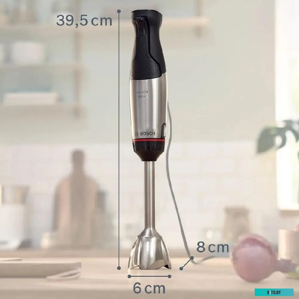 MSM6M610 Блендер погружной Bosch MSM6M610 1000Вт нержавеющая сталь/черный