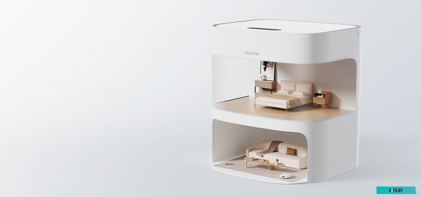 RLS6TAC Пылесос Робот W10 PRO WHITE DREAME