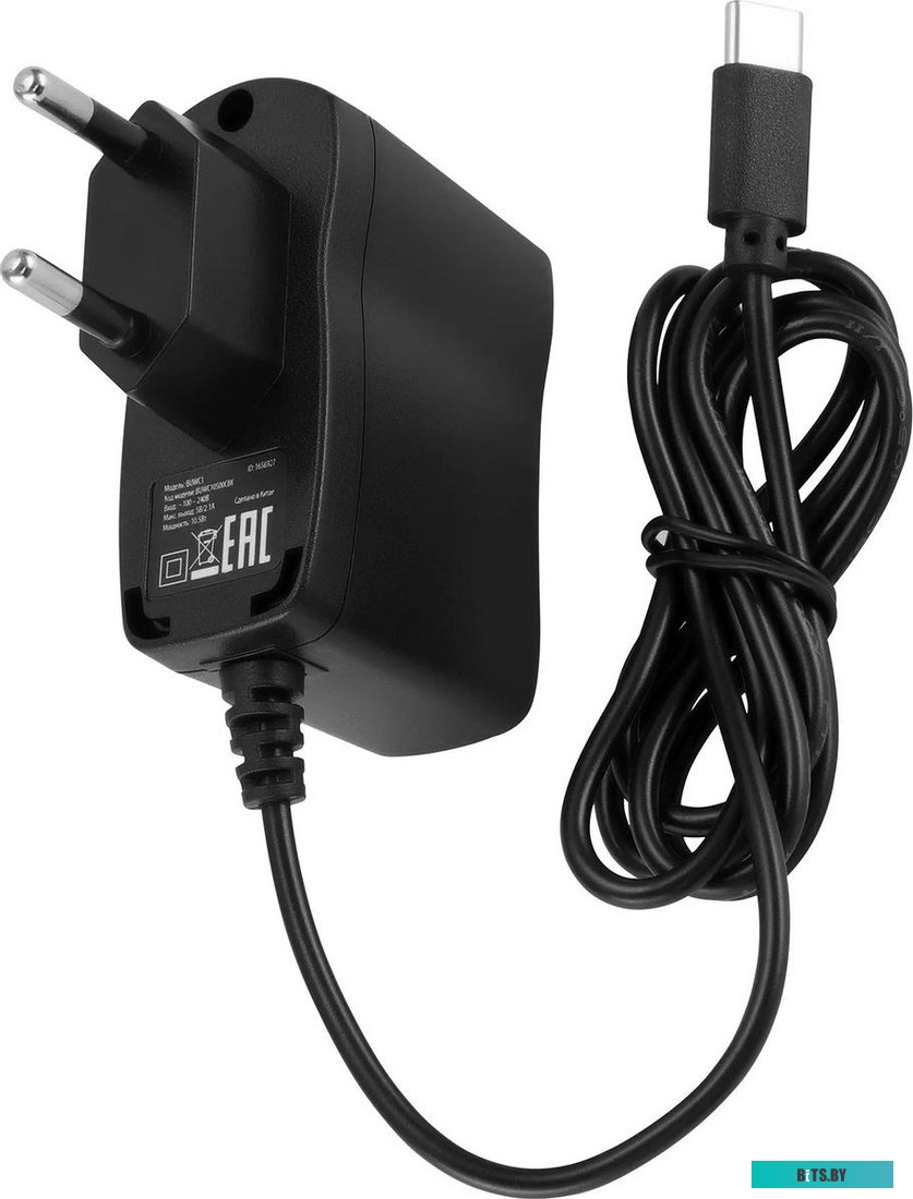 BUWC10S00CBK Сетевое зар./устр. Buro BUWC1 10W 2A универсальное черный (BUWC10S00CBK)