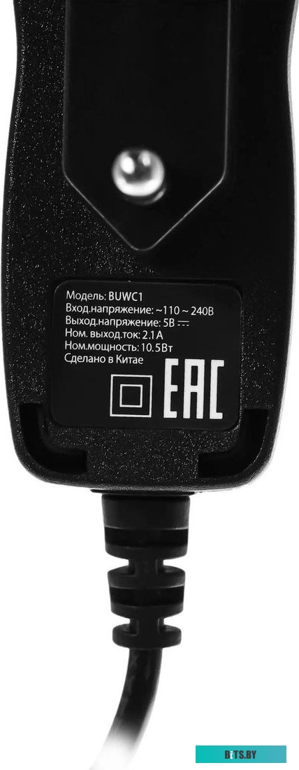 BUWC10S00CBK Сетевое зар./устр. Buro BUWC1 10W 2A универсальное черный (BUWC10S00CBK)