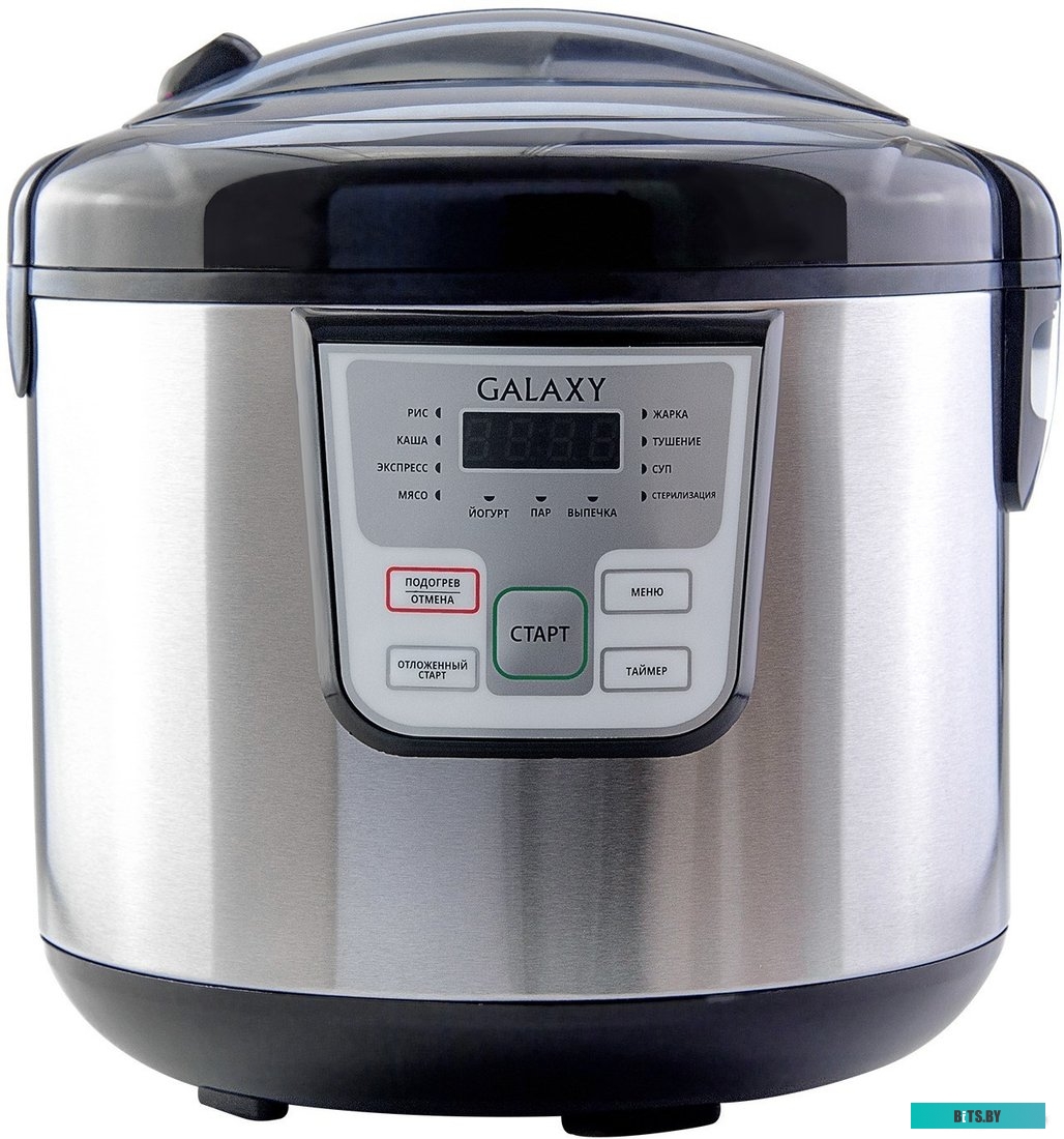 ГЛ2641ЧЕРН Мультиварка Galaxy GL 2641 5л 900Вт черный/серебристый