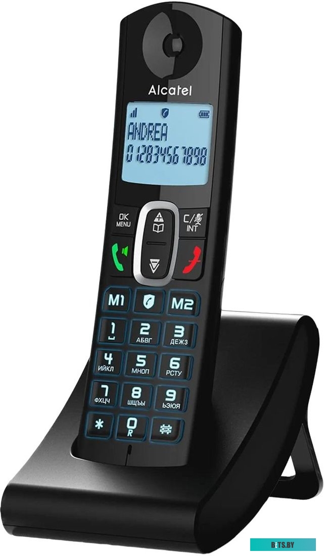 Радиотелефон Alcatel F685 RU, черный ATLB1427707